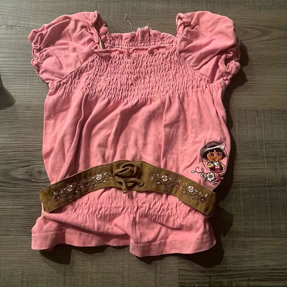 Dora Top with belt!